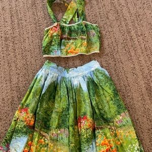 Bernie dexter xs skirt and top set